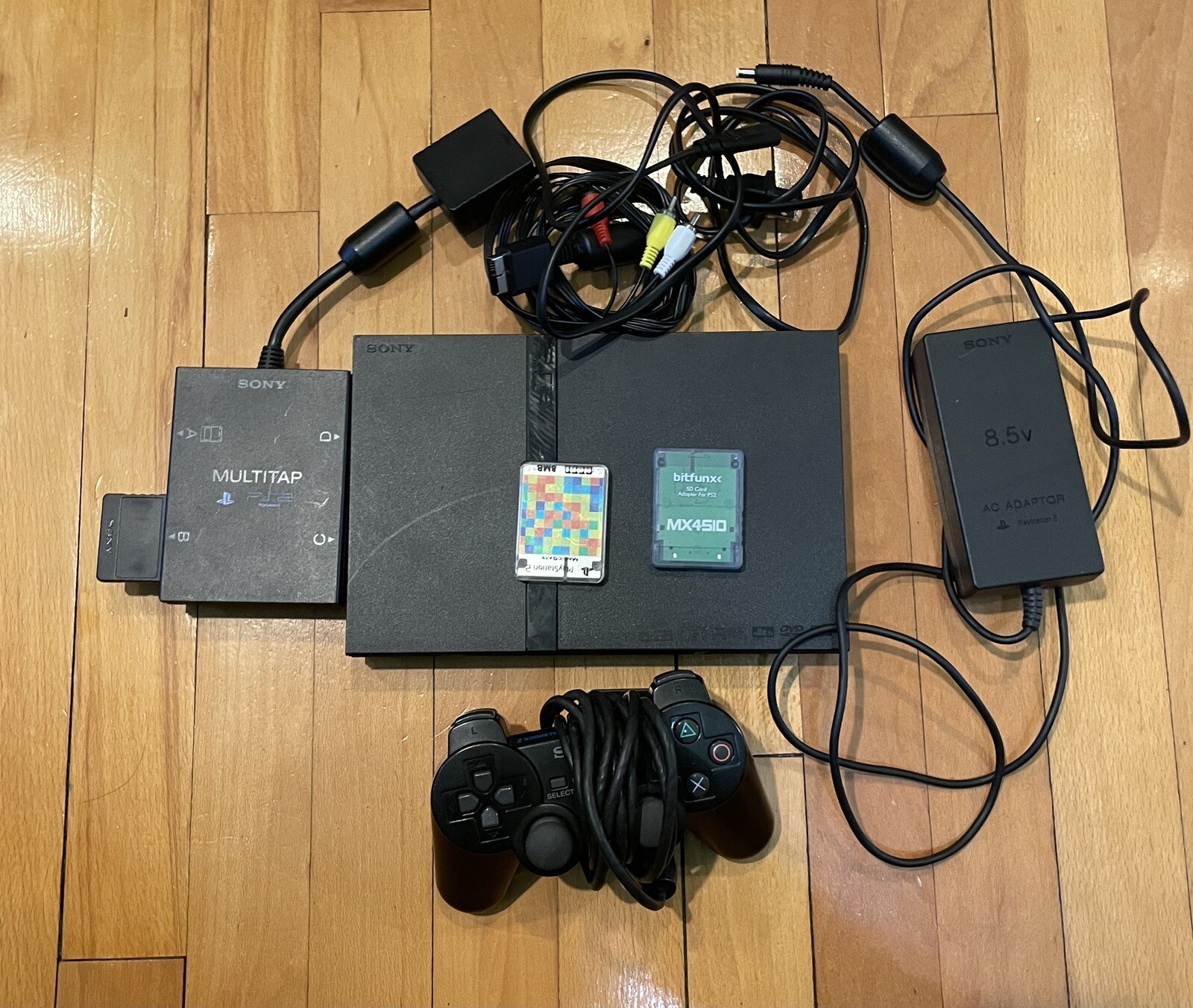 playstation 2 slim, with mx4iso, free mcboot and multitap Cuisine