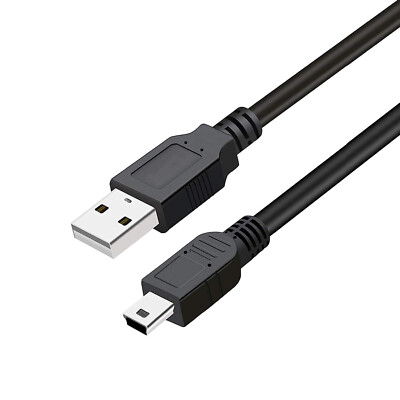 4ft Mini USB 2.0 Data Cable Cord for Lenovo Portable External Hard Drive HDD
