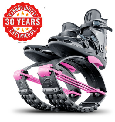 ORIGINAL KANGOO JUMPS KJ XR3 Springschuhe BLACK/PINK Größe M (39,5-42) 