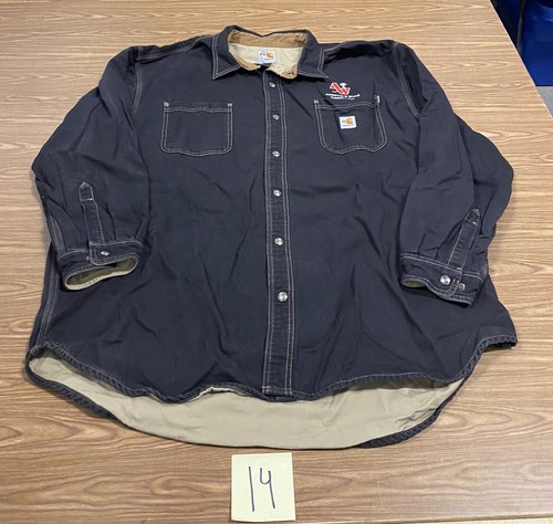 Flannel Lined Shirt Jacket Size 3XL | eBay