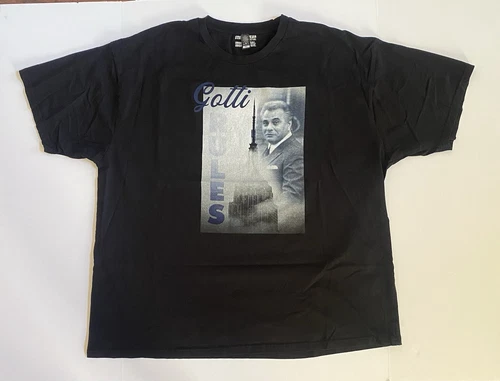John Gotti Streetwear Official T-shirt Size 4XL, “Gotti Rules”