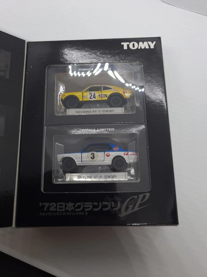 JUEGO LIMITADO TOMICA 72 B JAPÓN GRAN PREMIO 2 MODELOS Nuevo En Caja Edición Limitada Nuevo En Caja Foto 3 de 4