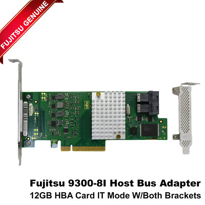 Fujitsu PRAID CP400i LSISAS3008 12Gb/s HBA IT Mode ZFS FreeNAS unRAID