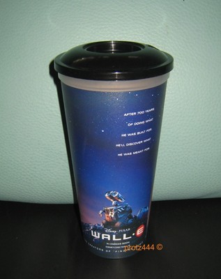 WALL E  KINO Trinkbecher Movie Film Cup Cinema NEU NEW  Disney / Pixar Film