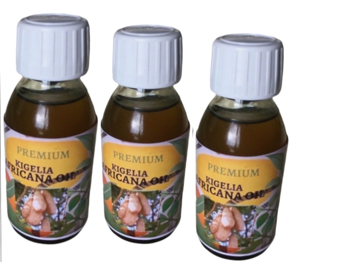 Huile Concentré De Kigelia Bangala XXL - Rafermissant Naturel 200ml - Fenugrec, Maca - Neuf