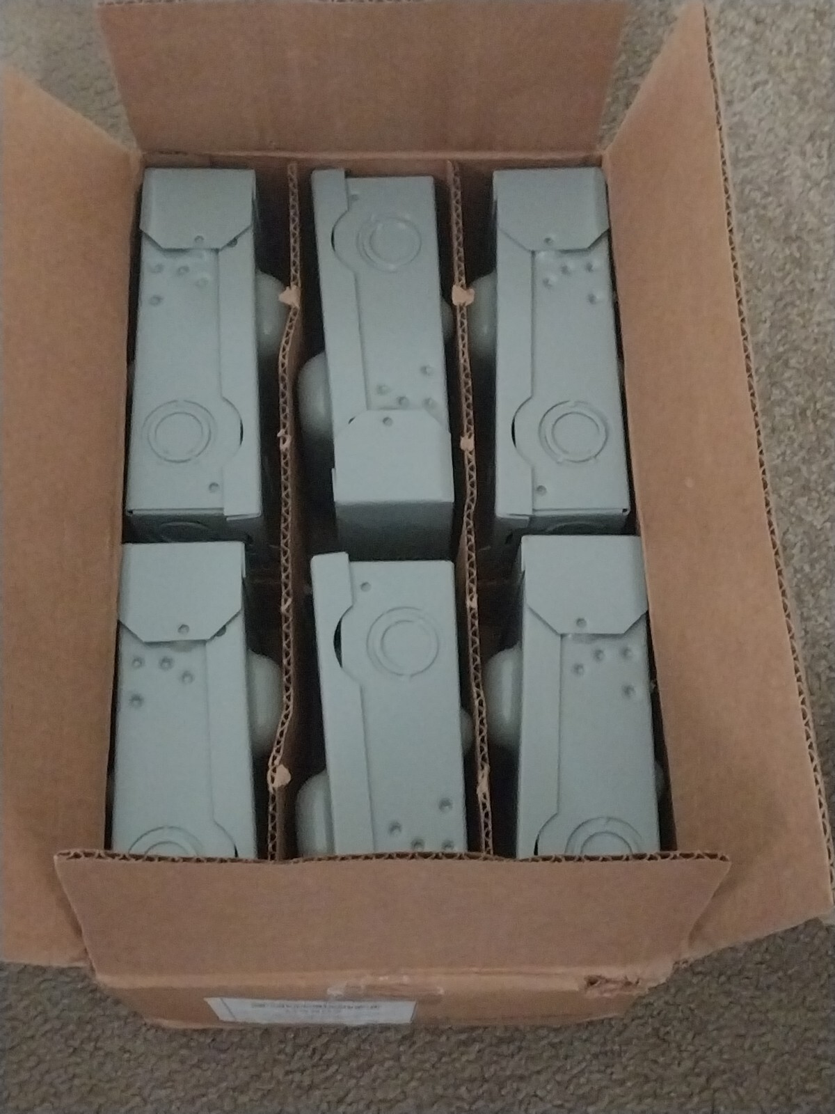 Milbank U3802 NonFusible Air Conditioner Disconnect Switch 240VAC, 60A