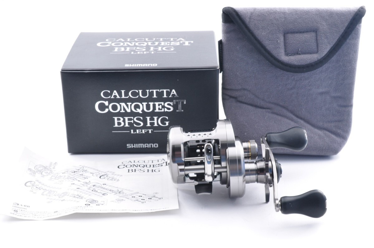 リール SHIMANO 17 CALCUTTA CONQUEST BFS HG LEFT Shimano 17 Calcutta Conquest BFS Japan model 2017-2022