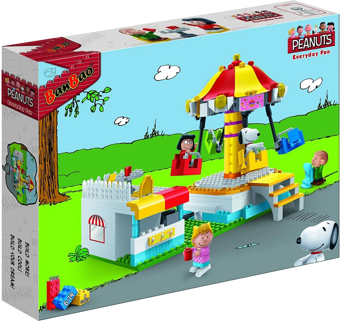 Banbao 2025 peanuts sets
