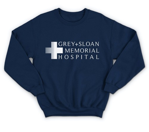 Grigio e Sloan Memorial HOSPITAL Maglione Felpa Divertente Regalo di GREY'S  ANATOMY | eBay