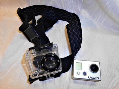 Unterwassergehäuse für GoPro Hero mit Kamera