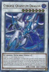 Cyberse Quantum Dragon - SAST-EN038 - Ultra Rare - 1st Edition x1 - Near Mint