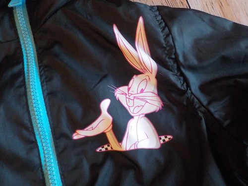 Members Only Windbreaker Jacket Kids Bugs Bunny What's Up Doc 6 - Picture 5 of 7