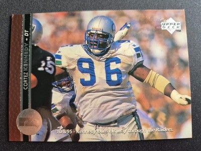 1996 Upper Deck Collector's Choice #295 Cortez Kennedy Seattle Seahawks NFL