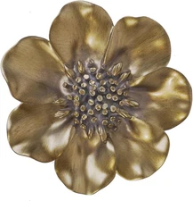 Vintage Wall Sculpture,Antique Pediment,Hallway Wall Art,Hand Painted Flower Wal