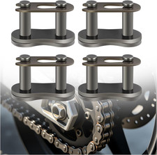 420 Chain Master Link 4 Pack,Quiet & Easy Install 420 Roller Chain Connector