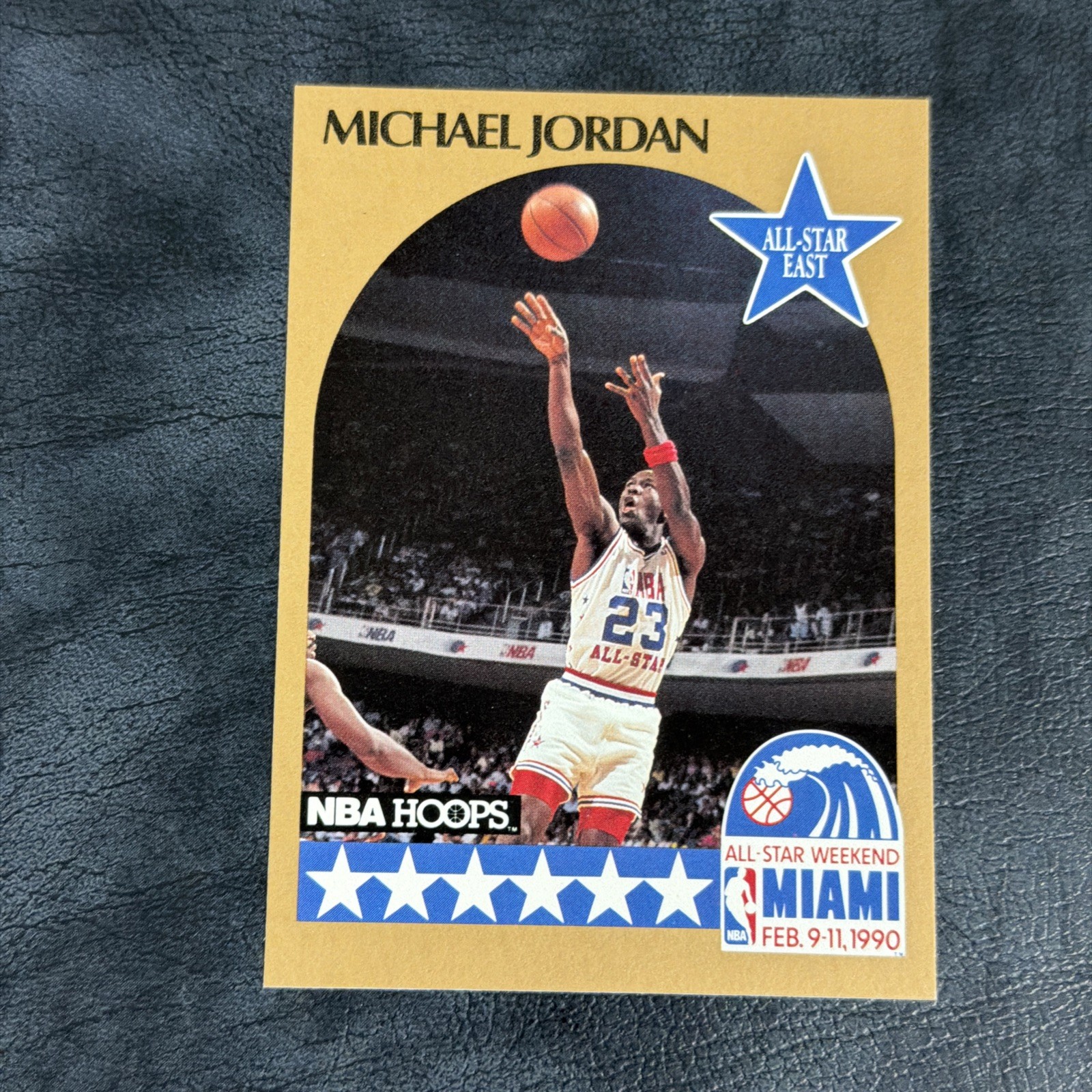 1990-91 NBA Hoops - All-Star Game Michael Jordan #5 A