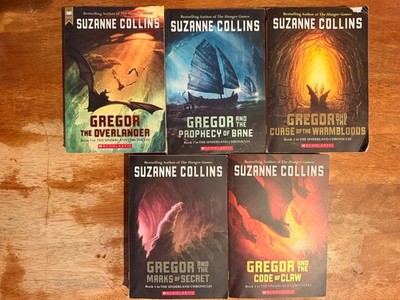 Complete Set 5 THE UNDERLAND CHRONICLES Suzanne Collins Gregor Overlander PB L1