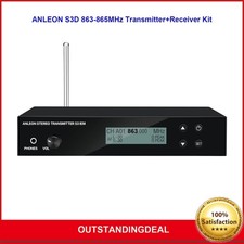 ANLEON S3D 863-865MHz TX RX Kit Stereo Wireless In-Ear Monitor System ot25