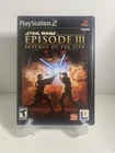 Star Wars Episode III 3 [PS2, 2005] CIB - Tested and Working