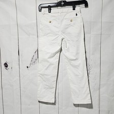 Polo Ralph Lauren Pants Boys 6 White Straight Fit Preppy