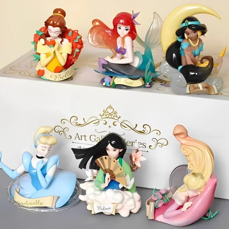 52TOYS X Disney Princesa Galería de Arte Serie Caja Ciega Figura Regalo de Cumpleaños NUEVO Foto 4 de 4