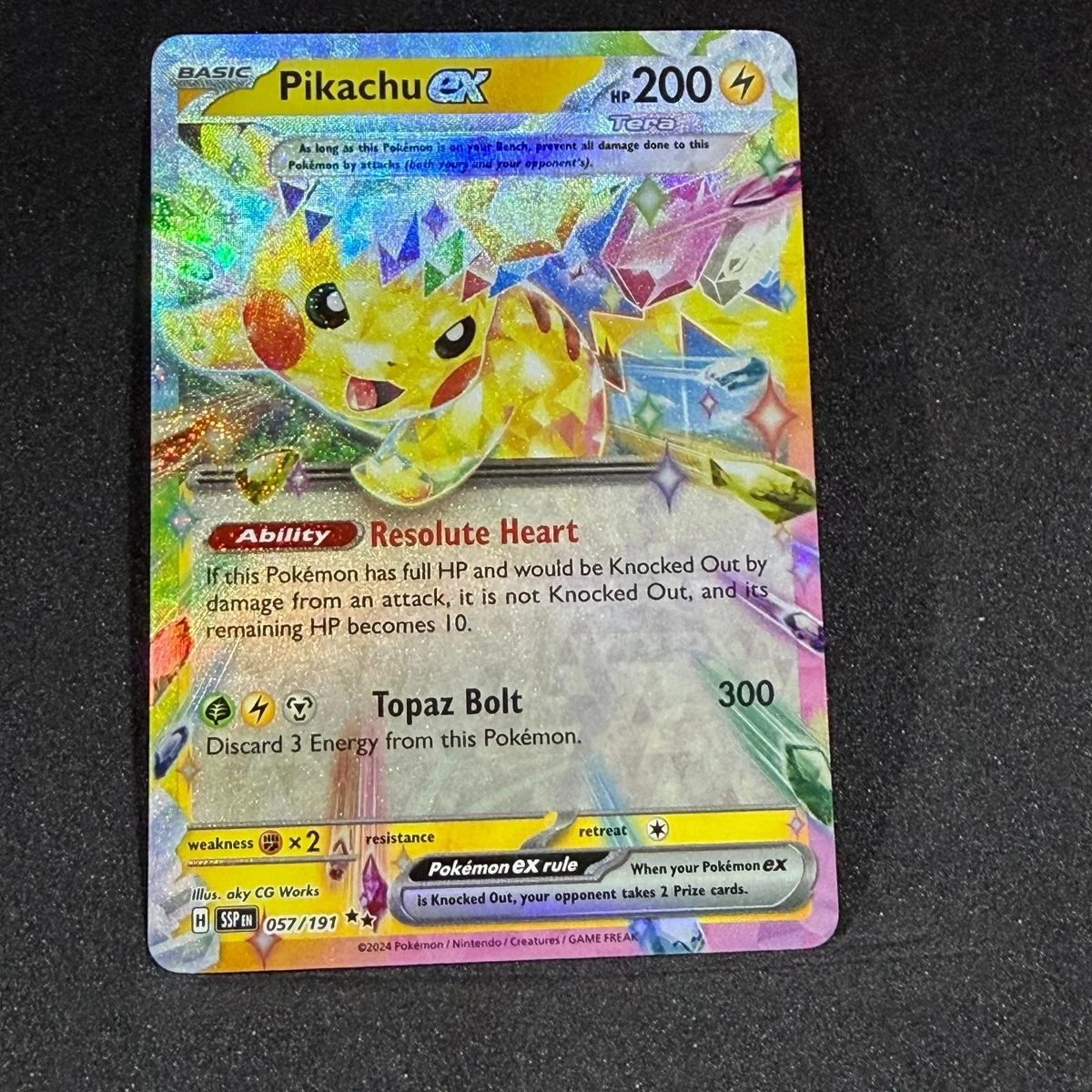 Pikachu Ex 057/191 Sv08: Surging Sparks for sale | eBay