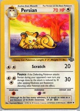 Pokemon TCG Persian 42/64 Jungle LP on eBay