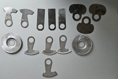 Fein SuperCut Segmentmesser Diamant im Set (1x neu, weitere benutzt)