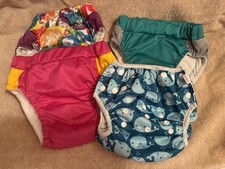 Kanga Care Lil Learnerz (3) Large Reusable Swim and Toilet Training Pants + 1