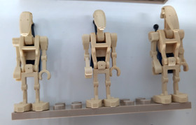 LEGO Star Wars Lot of 20 Battle Droids sw0001 w/ Custom Radio Backpacks Set 7662