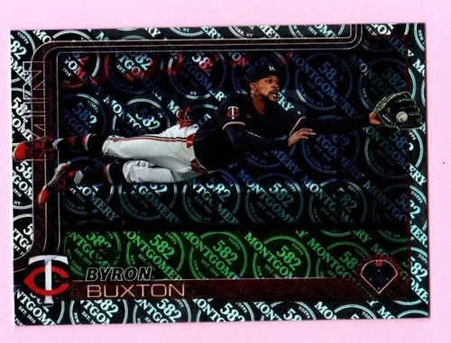 2025 Topps Montgomery Foil #530 Byron Buxton Minnesota Twins