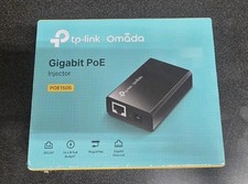 TP-Link Gigabit Power Over Ethernet PoE Injector Adapter TL-PoE150S - New Sealed