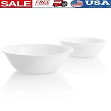 Stackable Serving Bowls Set of 3 Durable Microwave Dishwasher Safe Kitchenware
