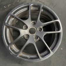 Front Porsche Black Boxster Cayman Oem Wheel 18 2017-2024 Factory Rim 67164