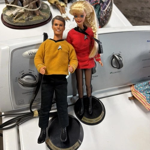 Vintage Star Trek Barbie and Ken 1996 30th Anniversary Giftset