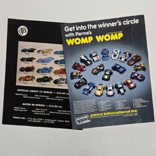2 Vintage Ad Flyer Posters  1:32 Slot Racing  Parma Womp Womp, AJ's Twinn-K