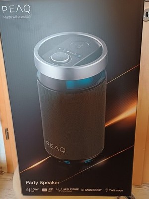 Party Speaker PPS 170, schwarz, 100 Watt, 11 Stunden Spielzeit