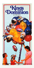 1988 Kings Dominion Amusement Park Doswell Vi...