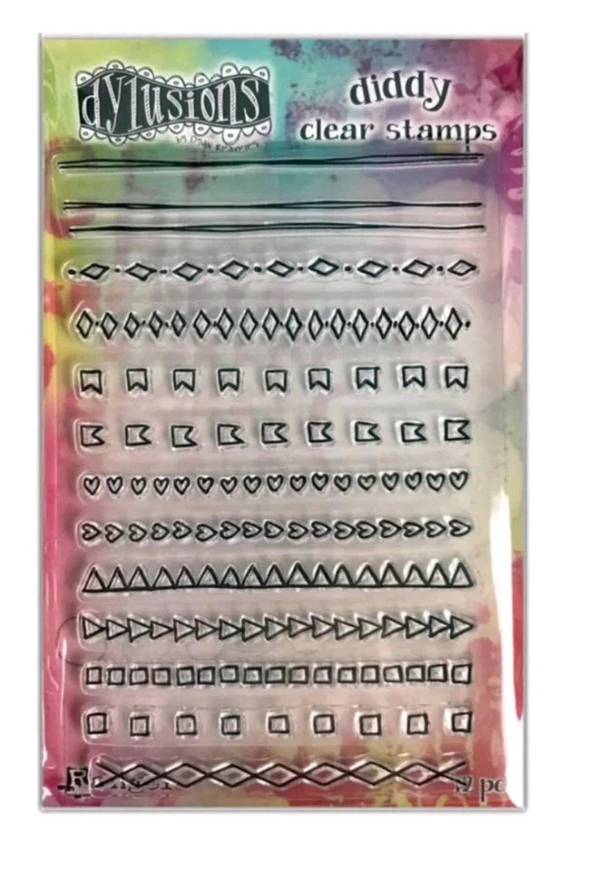 SELLOS ACRÍLICOS RANGER DYLUSIONS - MINI GARABATOS Foto 4 de 4