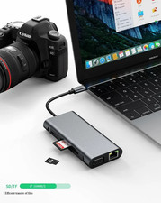 All-in-One USB-C Docking Station: Features 100W PD Charging, 4K Video Output,