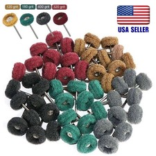 lots Abrasive Metal Polishing Wheel Buffing Rotary Tool Set Burr Kit for Dremel