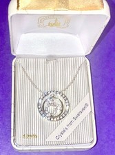 Disney Park Arribas Bro Circle Necklace Mickey Made with Crystals from Swarovski