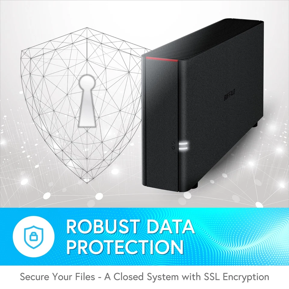 BUFFALO LinkStation 210 6TB 1-Bay NAS Network Attached Storage - Image 2 of 4