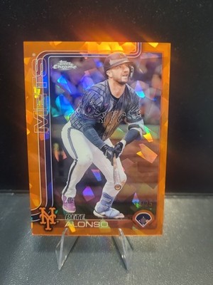 2025 Topps Chrome Pete Alonzo Orange/25