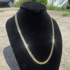 Gold Chain Cuban Link 20in 7mm