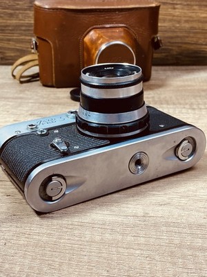 Film Camera 35 mm Fed 3 Soviet Vintage USSR Tested Industar-61
