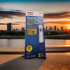 CVS Health Digital Pregnancy Test 2 Test Sticks - Up to 99 Accurate Early