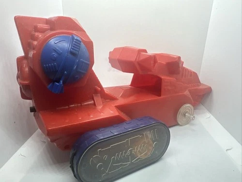 Vintage 1982 He-Man Motu Attak Trak Trax Track Mattel Vehicle Working Incomplete
