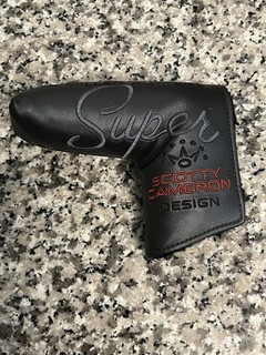 Titleist Scotty Cameron Design Blade Putter Cover Fine Milled Putters Gray