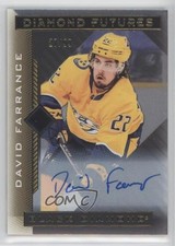 2021-22 Upper Deck Black Diamond Futures 27/99 David Farrance #BDF-DF Auto 7ci